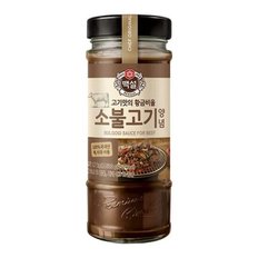 CJ제일제당 백설 소불고기 양념 500g x4개