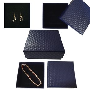 팔찌 박스 목걸이 반지 귀걸이 악세사리 겸용 선물 박스 종이 페이퍼 상자 선물용 박스 90 x 90 x 25mm