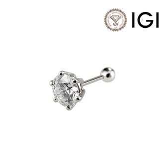 레쿠 IGI 1.09ct D VVS2 랩다이아몬드 1캐럿 6프롱 피어싱