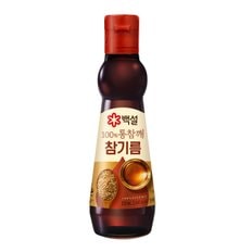 CJ 백설 100%통참깨참기름 320ml