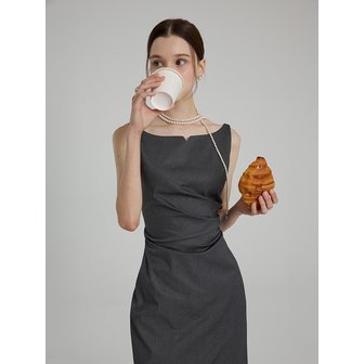 플로움 Diana Drape Sleeveless Dress(3color)