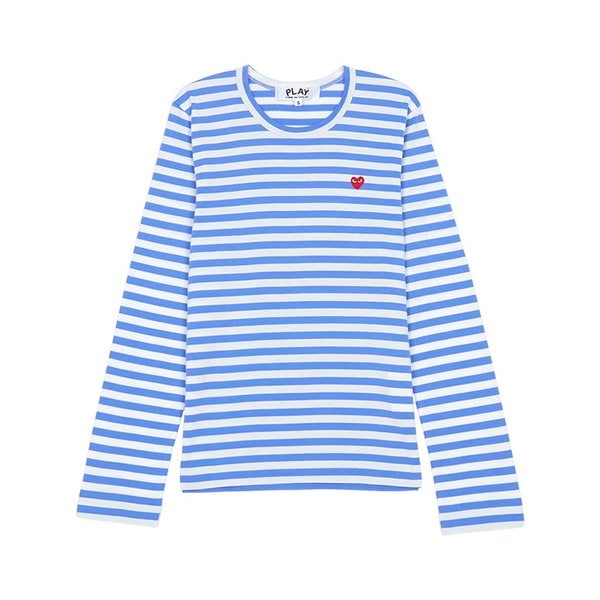 [부산점] 미니 레드와펜 스트라이프 여성 긴팔티셔츠 AZ T217 051 1