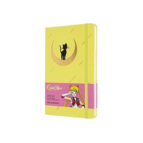 일본 몰스킨 노트 Moleskin LESRQP062D Sailor Moon Notebook Limited Edition Hard Cover Large