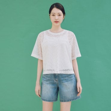 케네스레이디 이니브 숏 팬츠(장다아 착용) EWDPPF0100