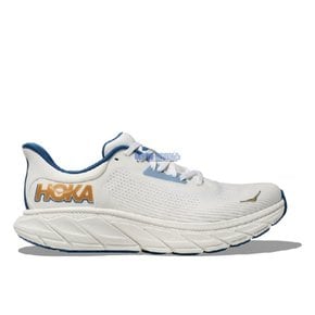 호카오네오네 HOKA ONE ONE 아라히 7 와이드 남성 러닝화 화이트 골드 1147870 FTG