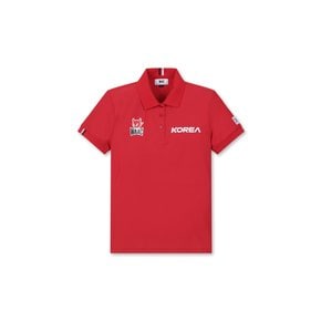 WAAC(왁골프)PARIS GOLF TEAM KOREA SHORT SLEEVES POLO(WWTCM24550REX)