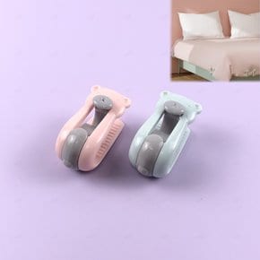 이불 밀림방지 클립 침대시트 고정 침대 시트 집게 매트리스 고정밴드 핀 일자형 패드 1PCS