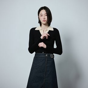[COUTURE] 레이어드 카라 니트