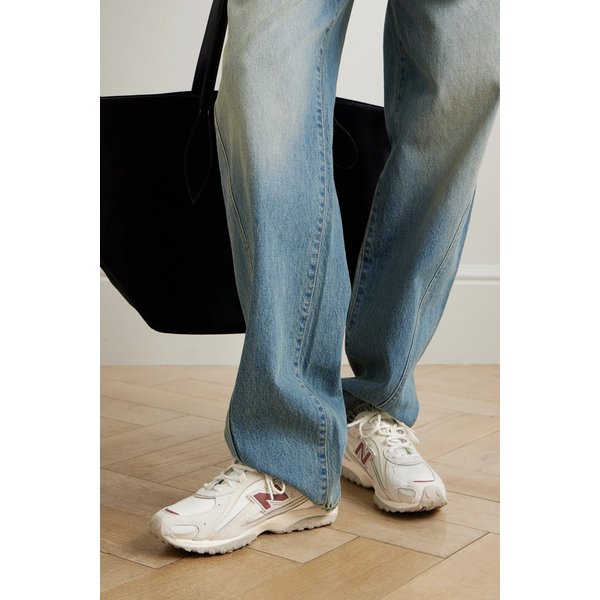 204L 스웨이드 가죽 메쉬 스니커즈 46376663162981122