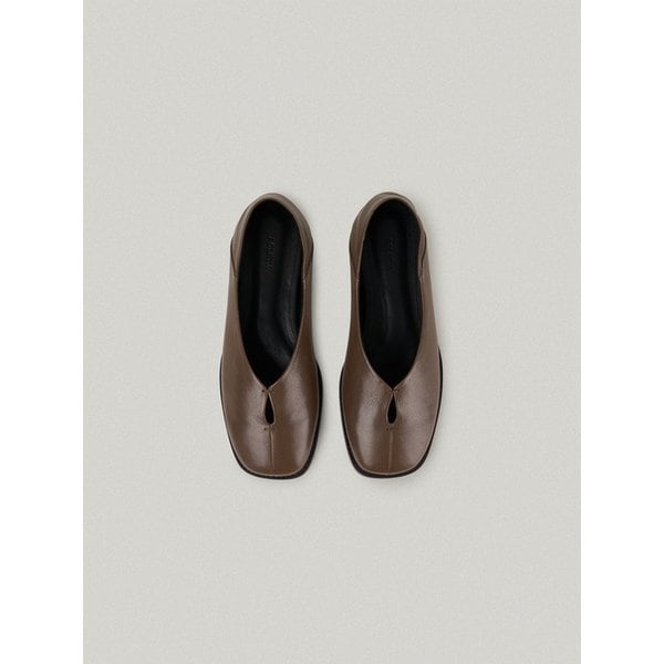 [단독] LINDE FLAT MULE [TAUPE]