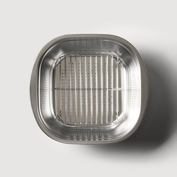 뚜껑이 있는 스테인리스 바트 채반볼_4.6L J71N902110800