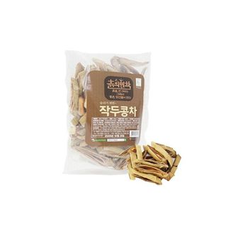 제이큐 탕비실 볶은 작두콩차(깍지)200g(100gX2개)-국산 손님대접 작두콩열매