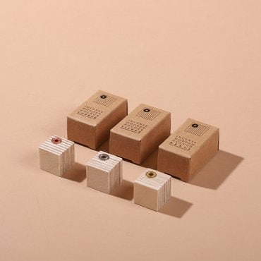 아로마코 센트홈 인센스 우든홀더 3종
