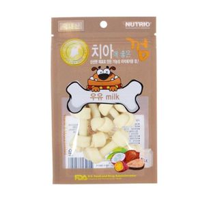 뉴트리오 치아에 좋은껌 1팩 80g 우유 (W5326A3)