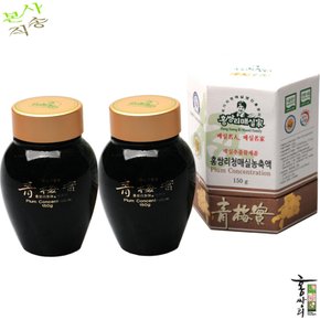 홍쌍리 청매실농축액 2병x150g 매실 농축 액 기스 고