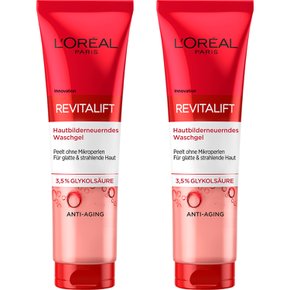 LOREAL PARIS 로레알 파리 글리코산 필링 클렌징 젤 150ml 2팩