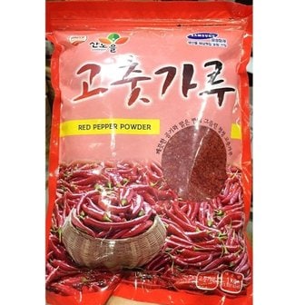  식당 음식점 산노을 김치용 고춧가루 1Kg 1개