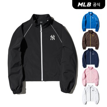 MLB [코리아공식]여성 스포티브 바시티 크롭 바람막이 (4 COLOR)