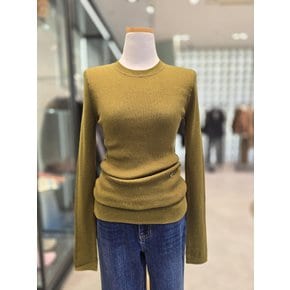[부산점] [쥬크] 골지 슬림핏 라운드 긴팔 니트 (V264KSK948)