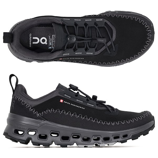 [부산점] 러닝 26SS 블랙 이클립스 클라우드 어웨이 2 스니커즈 3WE30080106