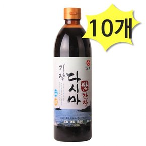 기장 다시마 맛간장 900ml X 10개 조림볶음용 간장