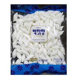제이큐 식당 캔디 식자재 식재료 박하 사탕 맘모스 750g X ( 2매입 )