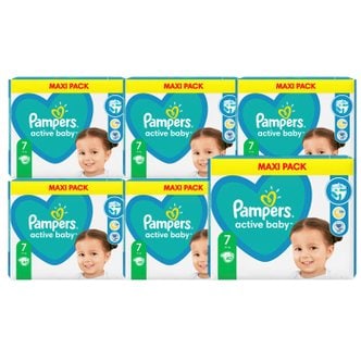 팸퍼스 [3세트]유럽산 베이비드라이 기저귀  밴드 1 2 3 4 5 6 7 단계 pampers 바우처 밴드7단계