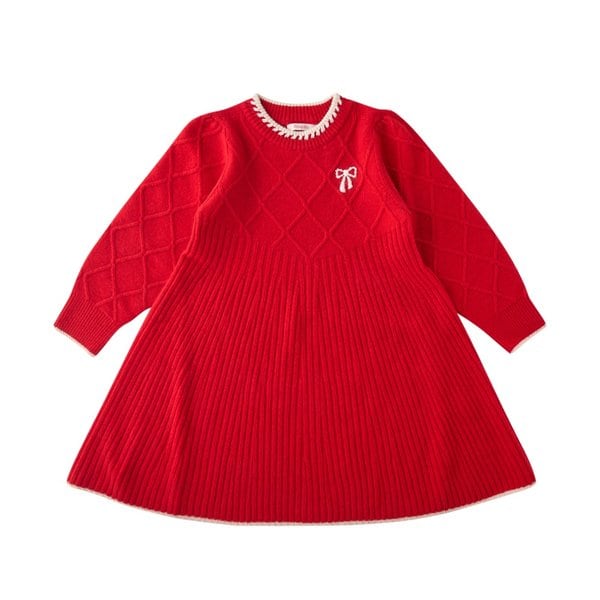 [여주점] 루즈페  -  레드홀가먼트드레스  74C1940001