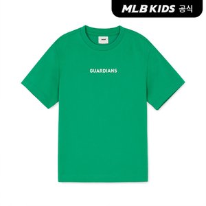 MLB키즈 (공식)24SS 베이직 빅로고 반팔 티셔츠 CLE