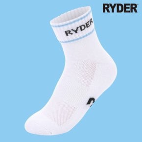 배드민턴 스포츠 남성 중목 양말 화이트 블루 RS-SOCKS-9M