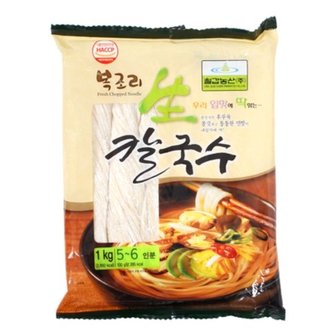  칠갑농산 복조리생칼국수 1kg 칼국수면 간편한끼식 (WB962D7)