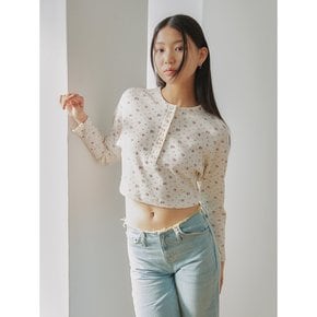 WAFFLE CROP T-SHIRT_3COLOR