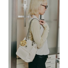 체인 모몽 숄더백 Chain Momong Bag [Cream]