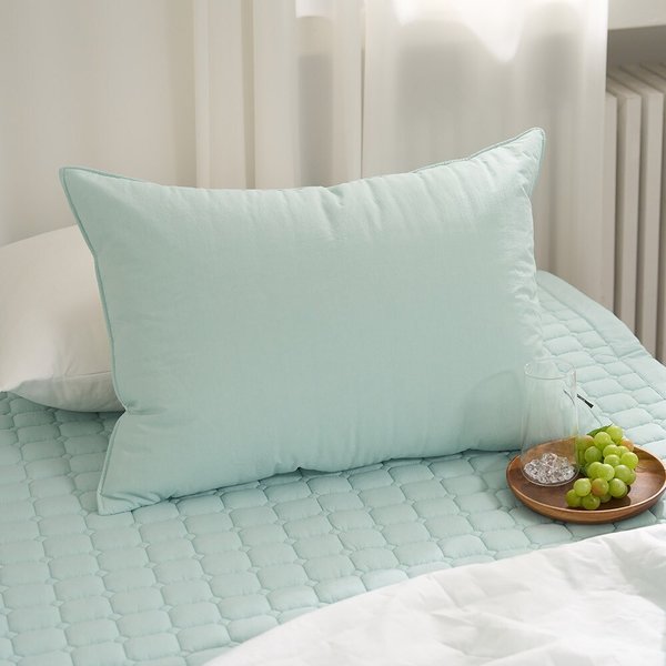 아밍 버블데이즈 냉감 고밀도 순면 베개커버 50x70