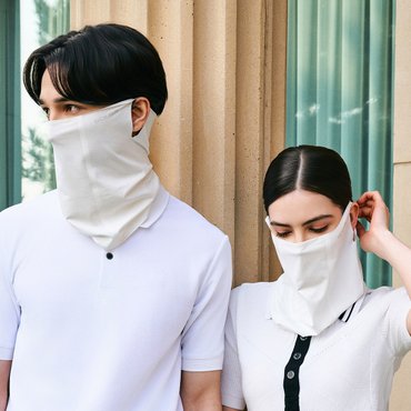 테크스킨 플렉스핏 자외선차단 귀걸이 마스크