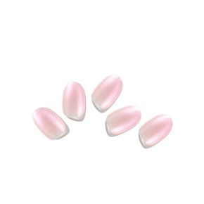샵젤 미러 밀크 핑크 붙이는 젤 네일 16pcs