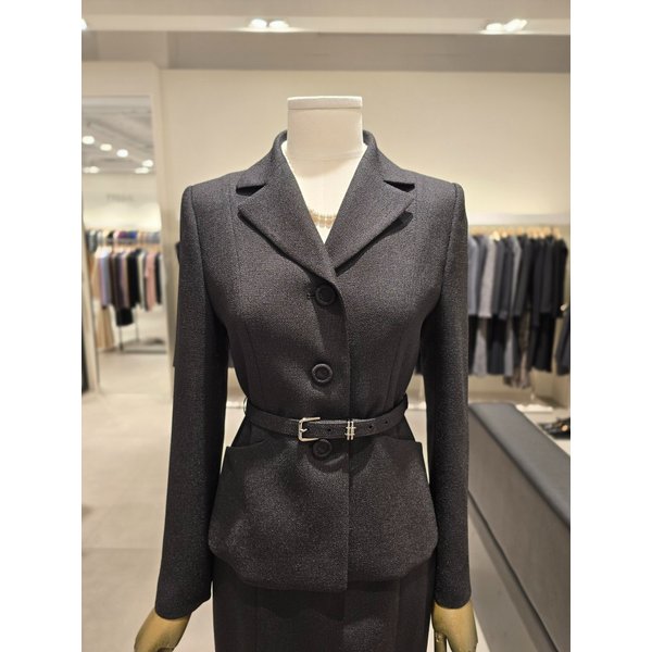[파주점] 칼라넥 벨티드 자켓 JS2B0JK422