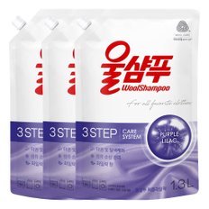 애경 울샴푸 퍼플라일락 리필 1.3L X 3개