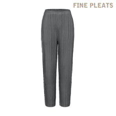 [FINE PLEATS] 피네 플리츠 베이직 내로우 팬츠 그레이