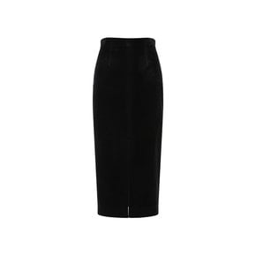 132086 Vintage Midi Skirt-BKV