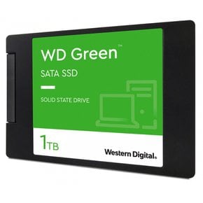 웨스턴 디지털 내장형 SSD 1TB WD 그린 PC 라운드 2.5인치 WDS100T3G0A-EC (국내 대표 제품)