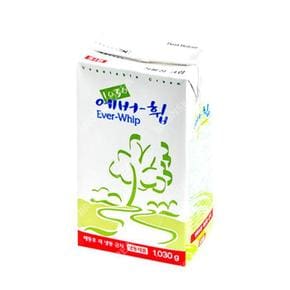 에버휩 휘핑크림 가당 1030g 생크림 커피휘핑 베이킹 로제 (S12535133)