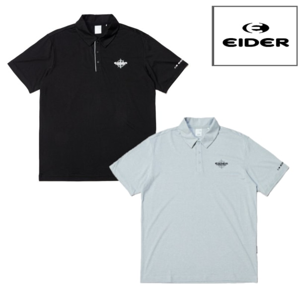 [파주점] DMM24274 EIDER x RAYVOLT 남성 HEXA KNIT POLO TEE