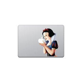 카인드 스토어 MacBook Air/Pro 맥북 스티커 실 사과를 든 동화 속 백