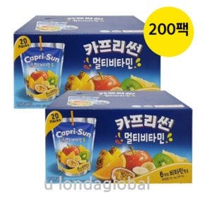 카프리썬 멀티비타민 어린이 간식 주스 200ml 200개