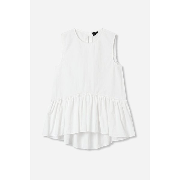 민소매 페플럼 블라우스 J916202508001