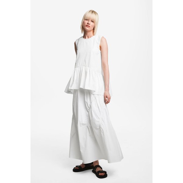 민소매 페플럼 블라우스 J916202508001