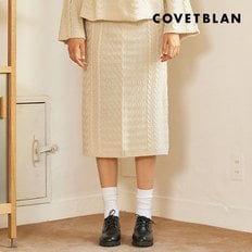 [COVETBLAN] 여성 니트 스커트(V196MSK104W)