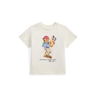 폴로 랄프 로렌 랄프 로렌 베이비 남아 폴로 베어 코튼 저지 티(CWPOTSHI8020441101)