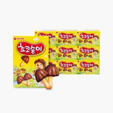 오리온 초코송이 50g 1p x 10개 / 스틱 버섯모양과자